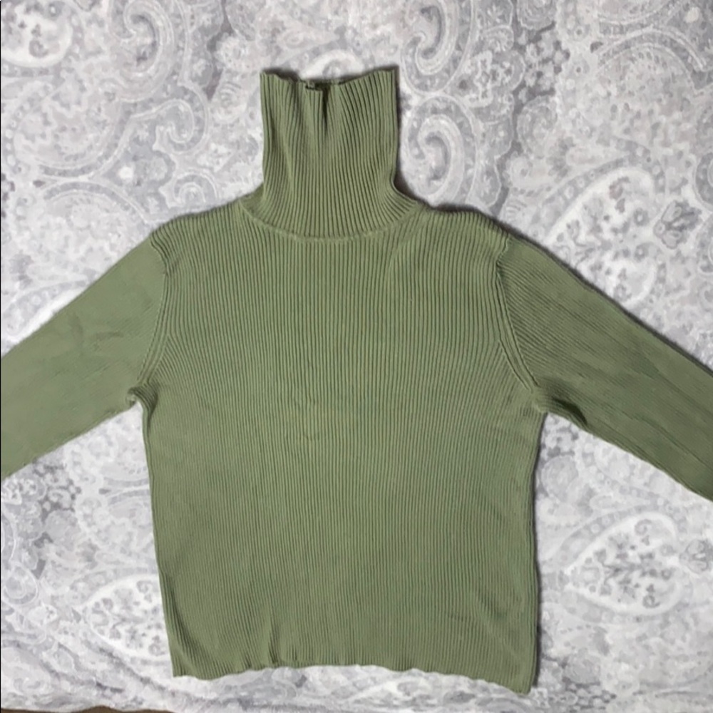 Karen Scott Turtle Neck Long-Sleeve Shirt